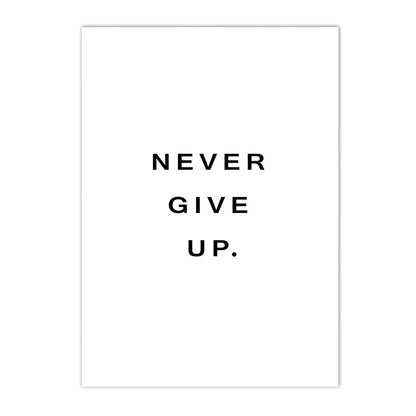 🖤 Póster Motivacional en Lienzo