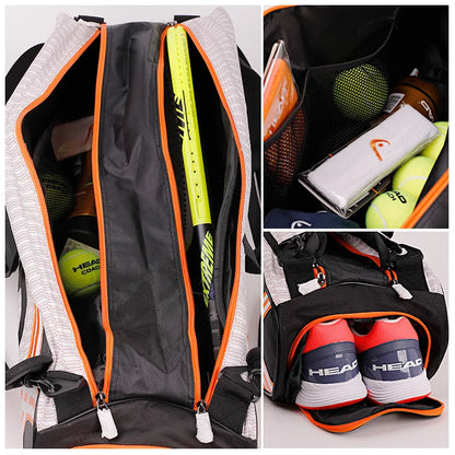 Bolsa para Raquetas de Tenis HEAD de Gran Capacidad