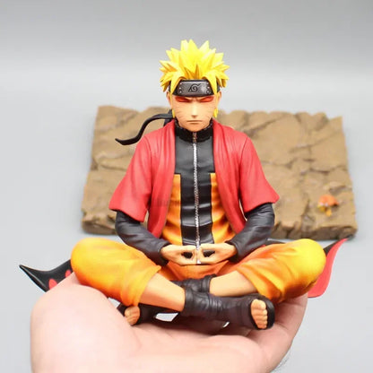 Figura de Acción de Naruto Uzumaki - Postura de Meditación (16 cm, Coleccionable)