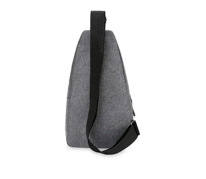 Bolso de pecho de un hombro para hombre, bandolera pequeña de gran capacidad para deportes al aire libre y ocio