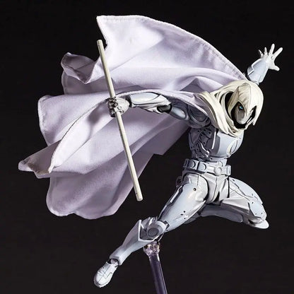 Figura de Caballero Lunar Revoltech Increíble Yamaguchi - Marc Spector (16 cm)