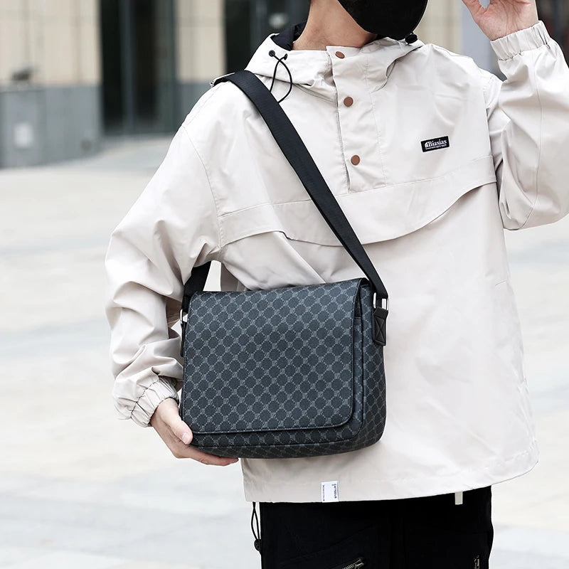 Bolso Cruzado Grande de Diseñador para Hombre