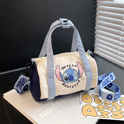 Bolso Tipo Cubo de Lona Disney Stitch Sanrio