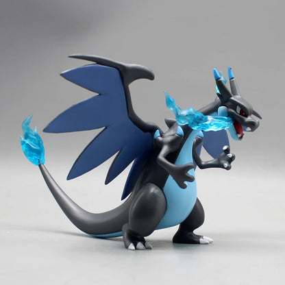 Figura de Anime Mega Charizard X (10 cm, Modelo GK)