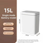 Papelera Inteligente con Sensor - 15L