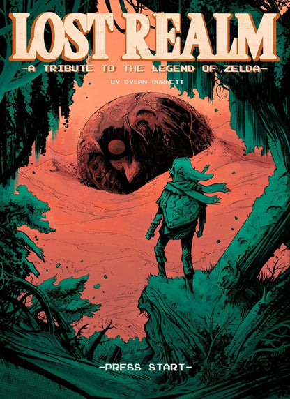 🗡️ Póster en Lienzo - Link de The Legend of Zelda
