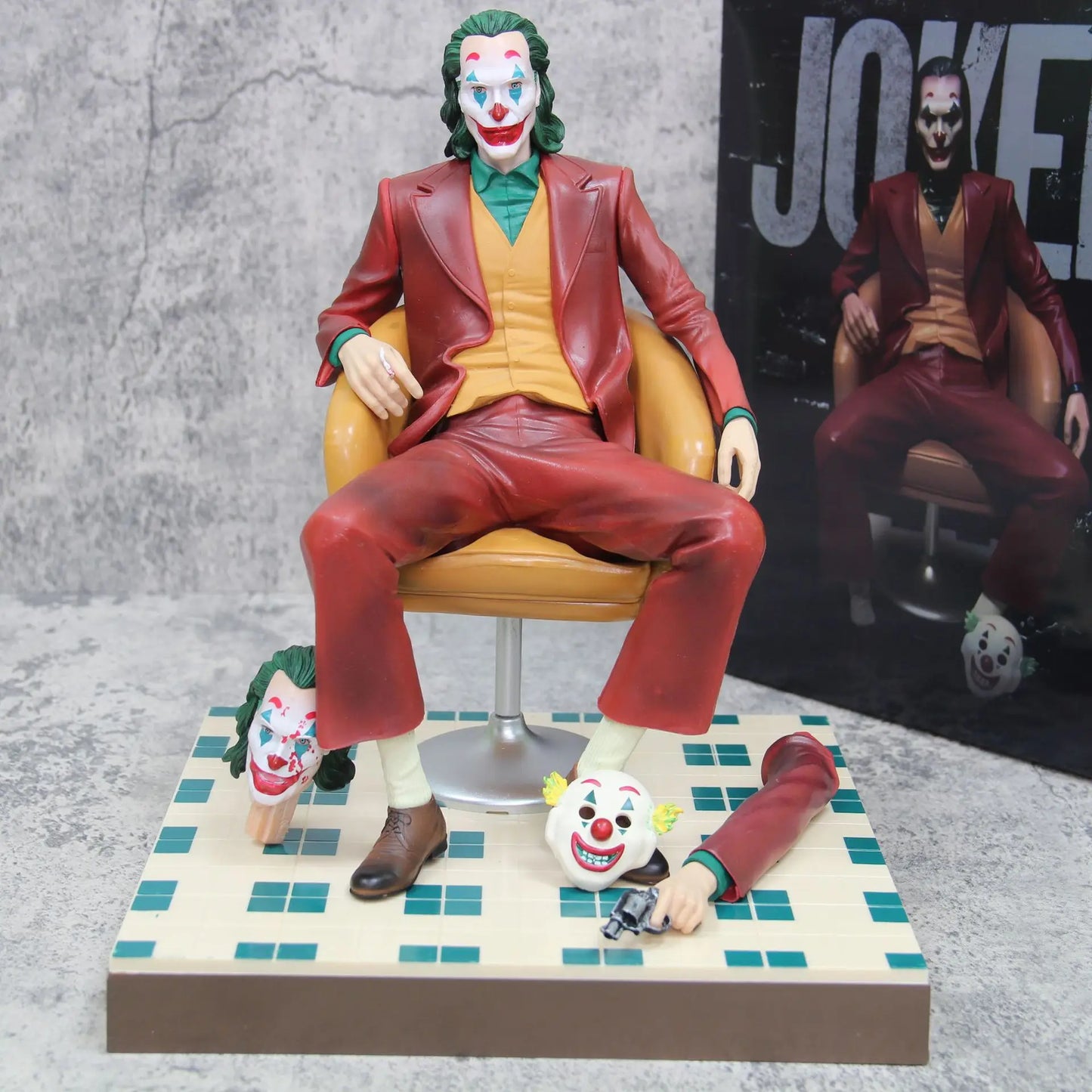 Figura de Acción del Joker - Modelo Jekun (28 cm, Hecha a Mano, DC Gotham Arthur)