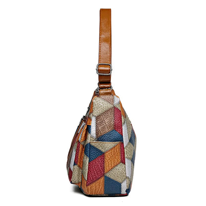 Bolso cruzado Vintage elegante para mujer, bolso de moda, bolso de hombro con múltiples bolsillos, bolso cruzado Retro que combina con todo para uso diario