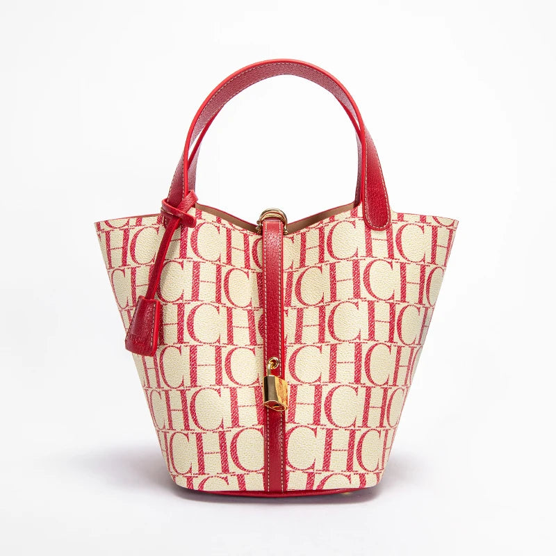 Bolso de mano de marca de lujo para mujer, bandolera de viaje con textura de PVC Jacquard, de gran capacidad, a la moda, 2025