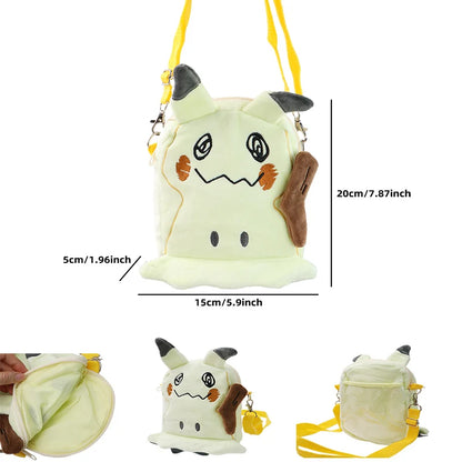 Mochila de Felpa Pokémon - Diversión y Comodidad en un Solo Diseño