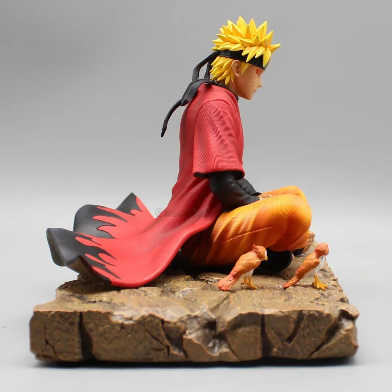 Figura de Acción de Naruto Uzumaki - Postura de Meditación (16 cm, Coleccionable)