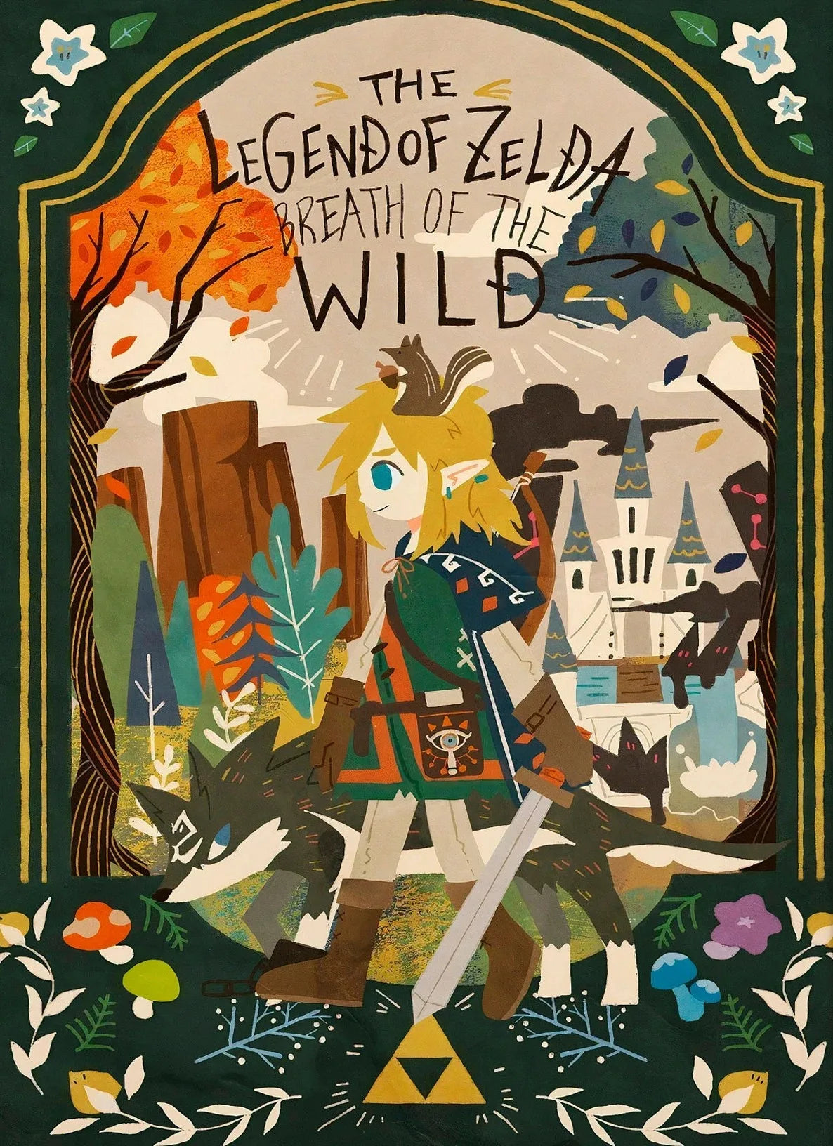 🗡️ Póster en Lienzo - Link de The Legend of Zelda