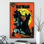 🦇 Póster Autoadhesivo de Batman - Arte Clásico de DC Comics