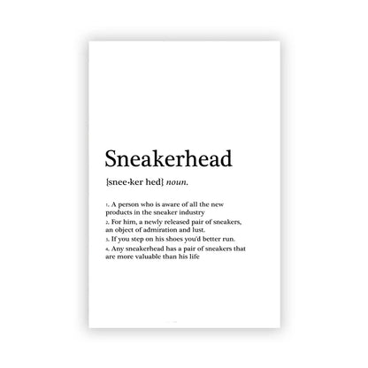 👟 Póster en Lienzo - Estilo Sneakerhead