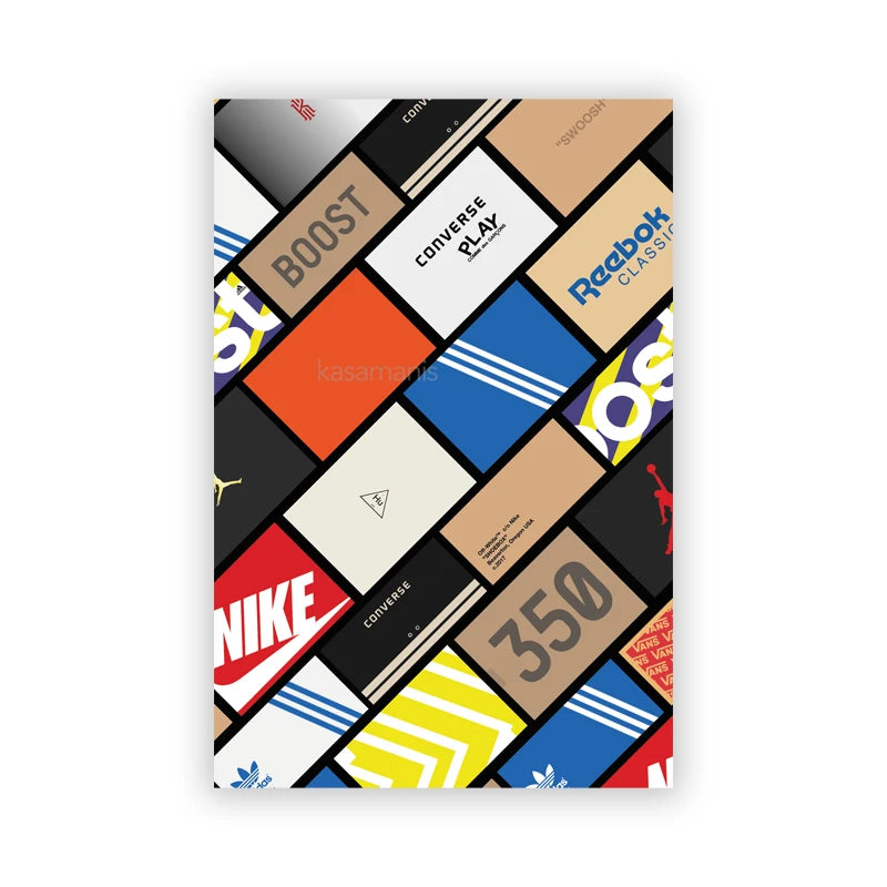 👟 Póster en Lienzo - Estilo Sneakerhead