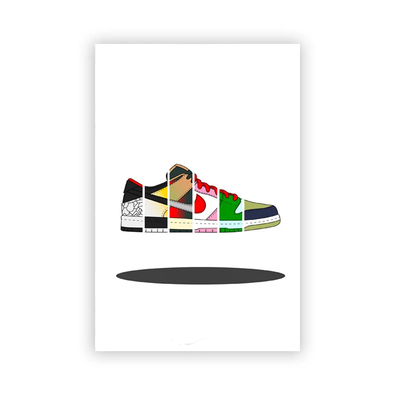 👟 Póster en Lienzo - Estilo Sneakerhead