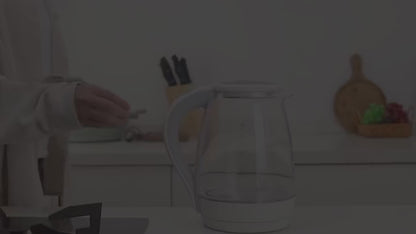Hervidor Eléctrico CACHOO de Vidrio de Borosilicato
